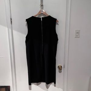Gap midi-moto dress, size 14 tall, black